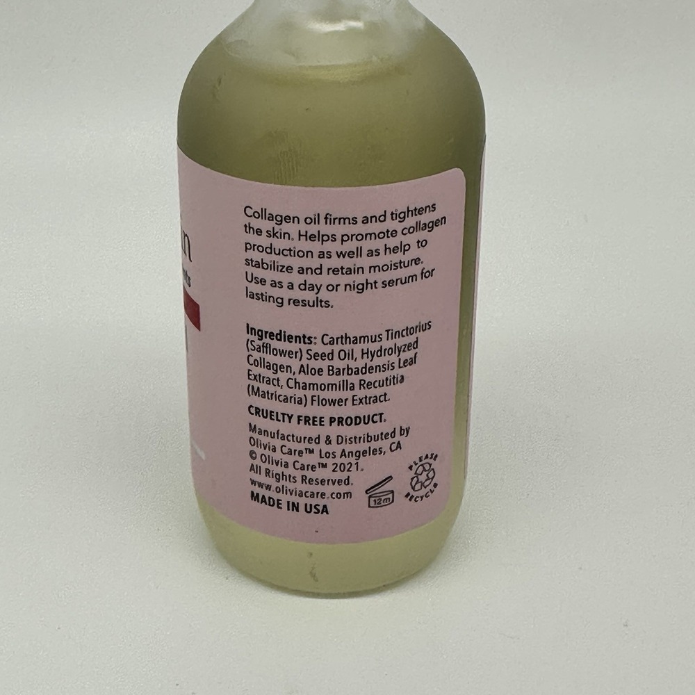 ANTIAGING FLAWLESS SKIN COLLAGEN FACIAL OIL ILLUMINATES PLUM SKIN BY OLIVIA CARE - Picture 6 of 6